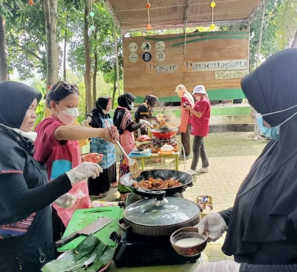 paket cooking class pembuatan jamu herbal desa wisata hijau bilebante lombok
