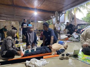 Panduan mitigasi dan penanganan patah tulang di Desa Wisata Hijau Bilebante